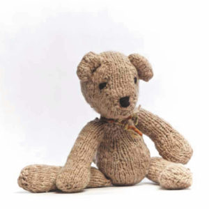 Ditsy Bear - Latte, Brown, Cream or Blue