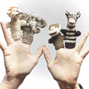 Finger puppets - Savannah (safari)
