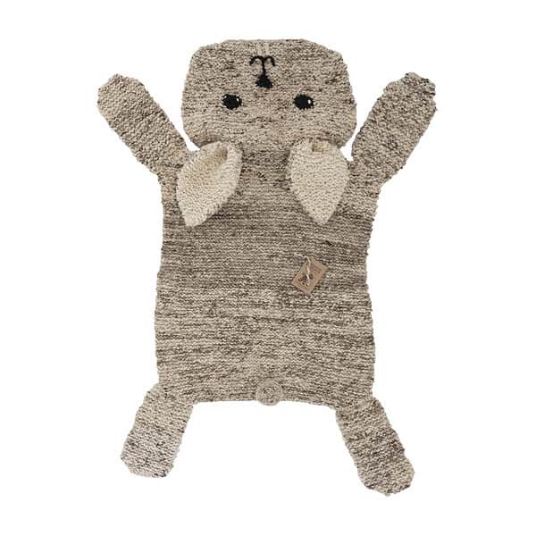 Bunny Rug - garter stitch