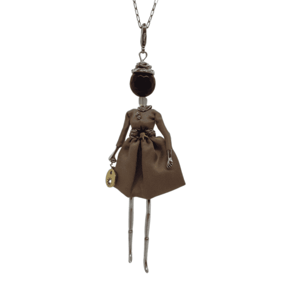 Ava French Doll Necklace