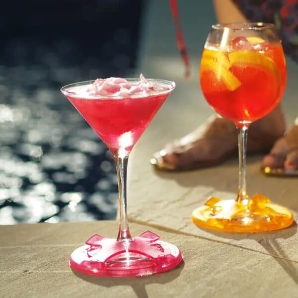 Four Resin Coasters - Party Girl - Image 3