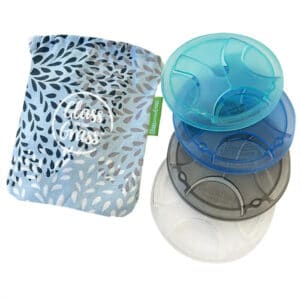 Four Resin Coasters - Splash