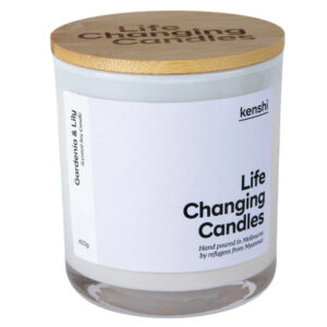 Large Kenshi Candle - Gardenia & Lily 400g