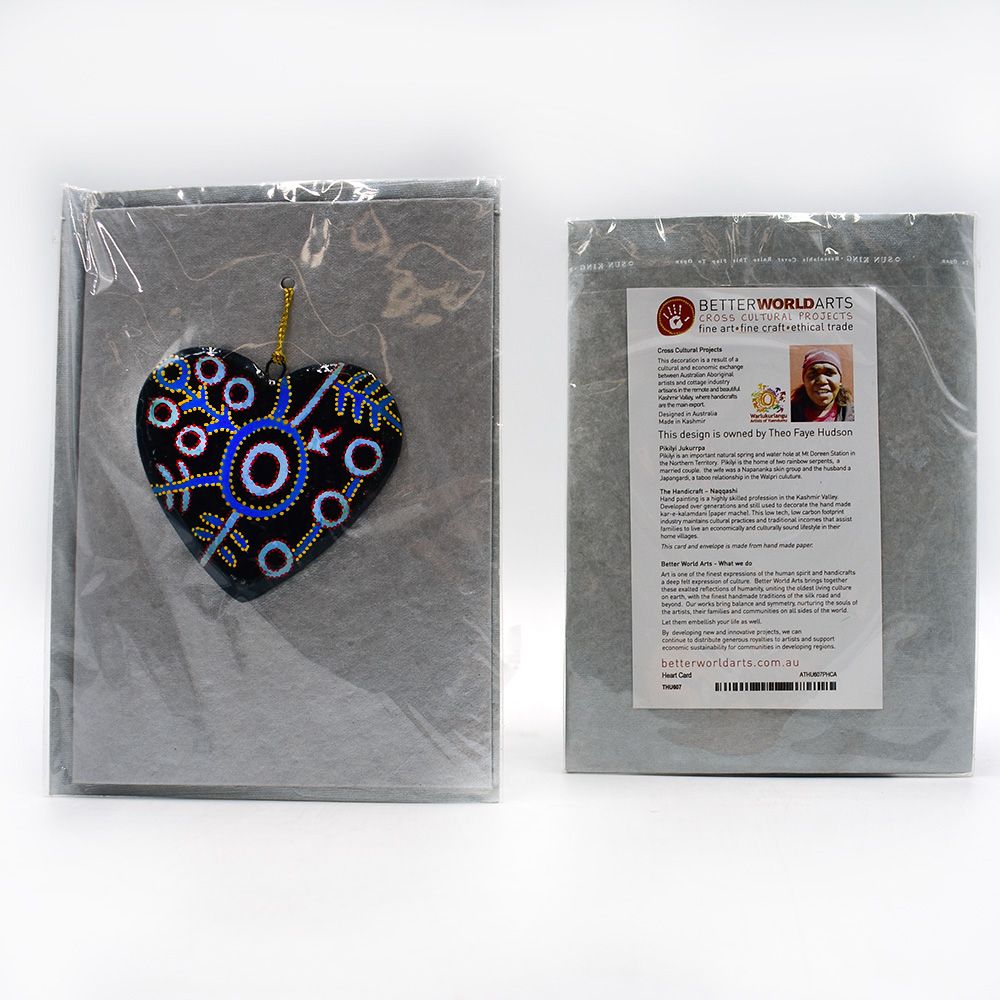 Silver Heart Card - THU607 - Image 2