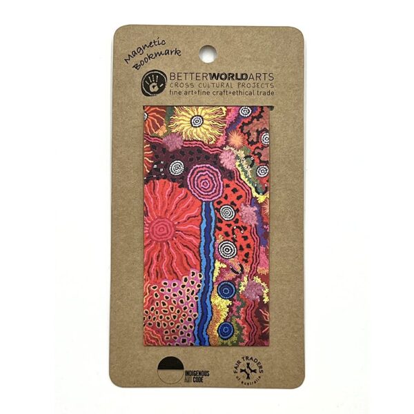 A Detailed Glimpse into Damien’s Mount Liebig Landscape, magnetic bookmark DYM975