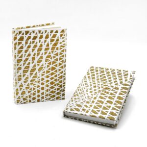 Kraft Glitter Lined Notebook – PPU135