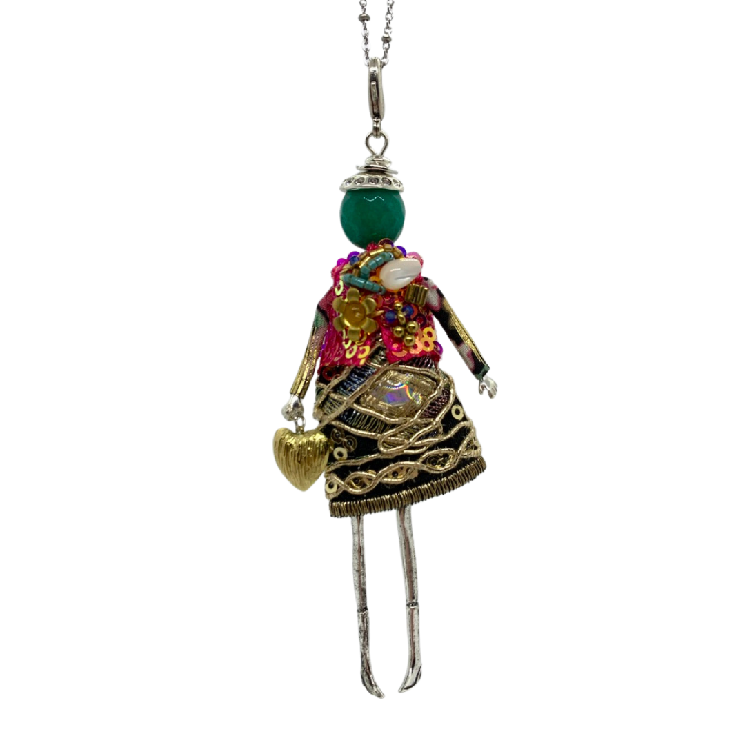 French Doll Necklace - Mary