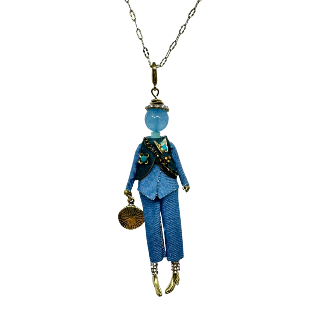 French Doll Necklace - Annie