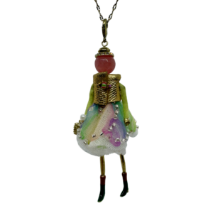 French Doll Necklace - Amelia