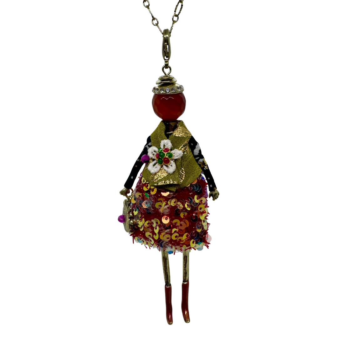 French Doll Necklace - Molly