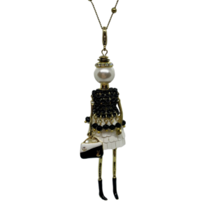 French Doll Necklace - Charlotte Gold